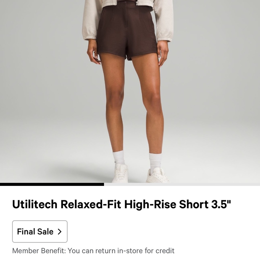 Utilitech Relaxed-Fit High-Rise Shorts